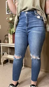 High Rise Skinny Mom Jean