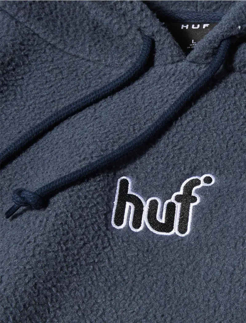 Huf Griffith Hooded Fleece Blue Night