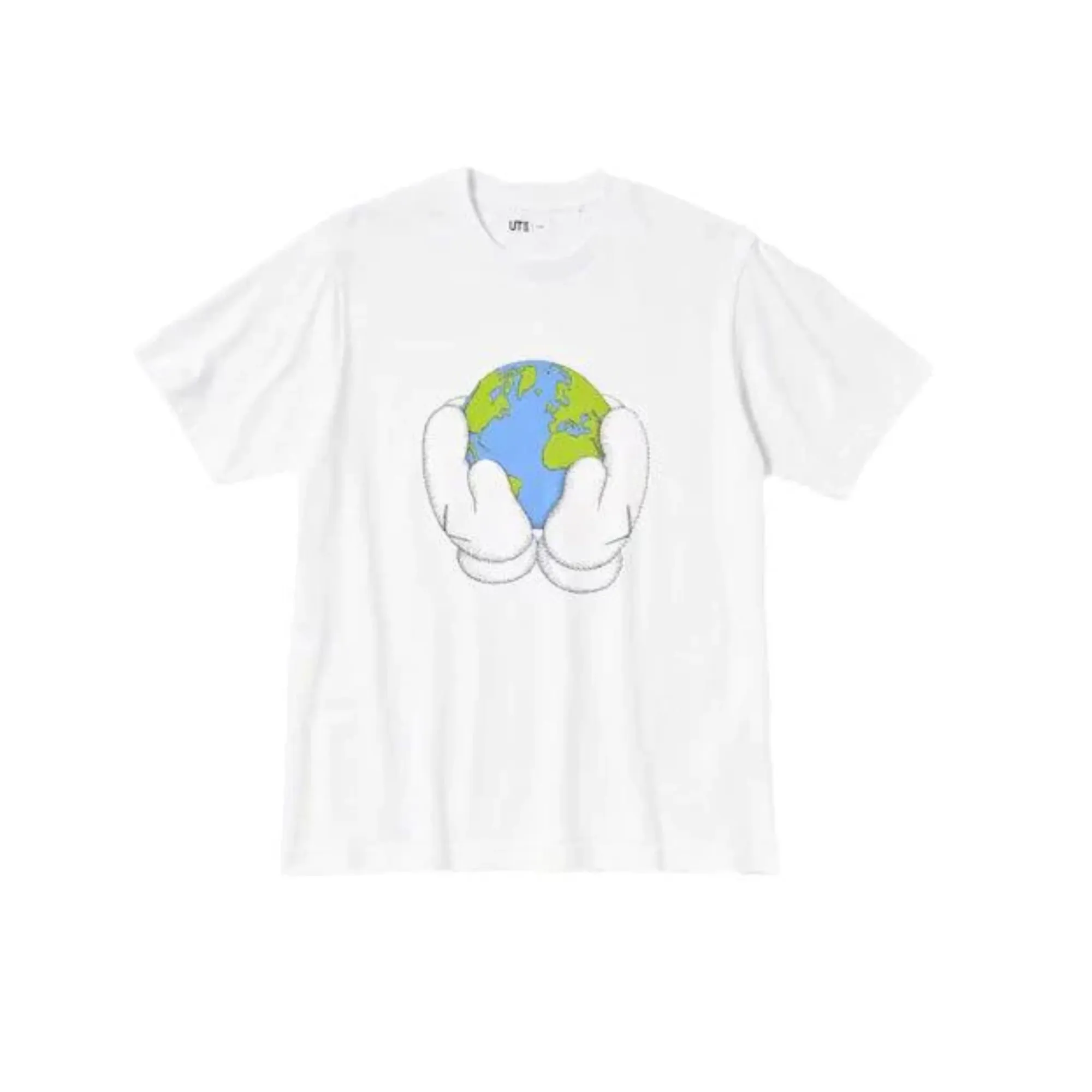 KAWS x Uniqlo Peace For All S/S Graphic T-shirt "White"