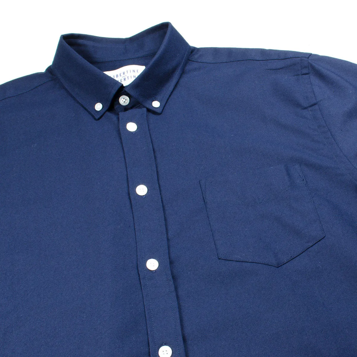 Libertine-Libertine - Hunter Shirt Panama - Peacot (Navy)