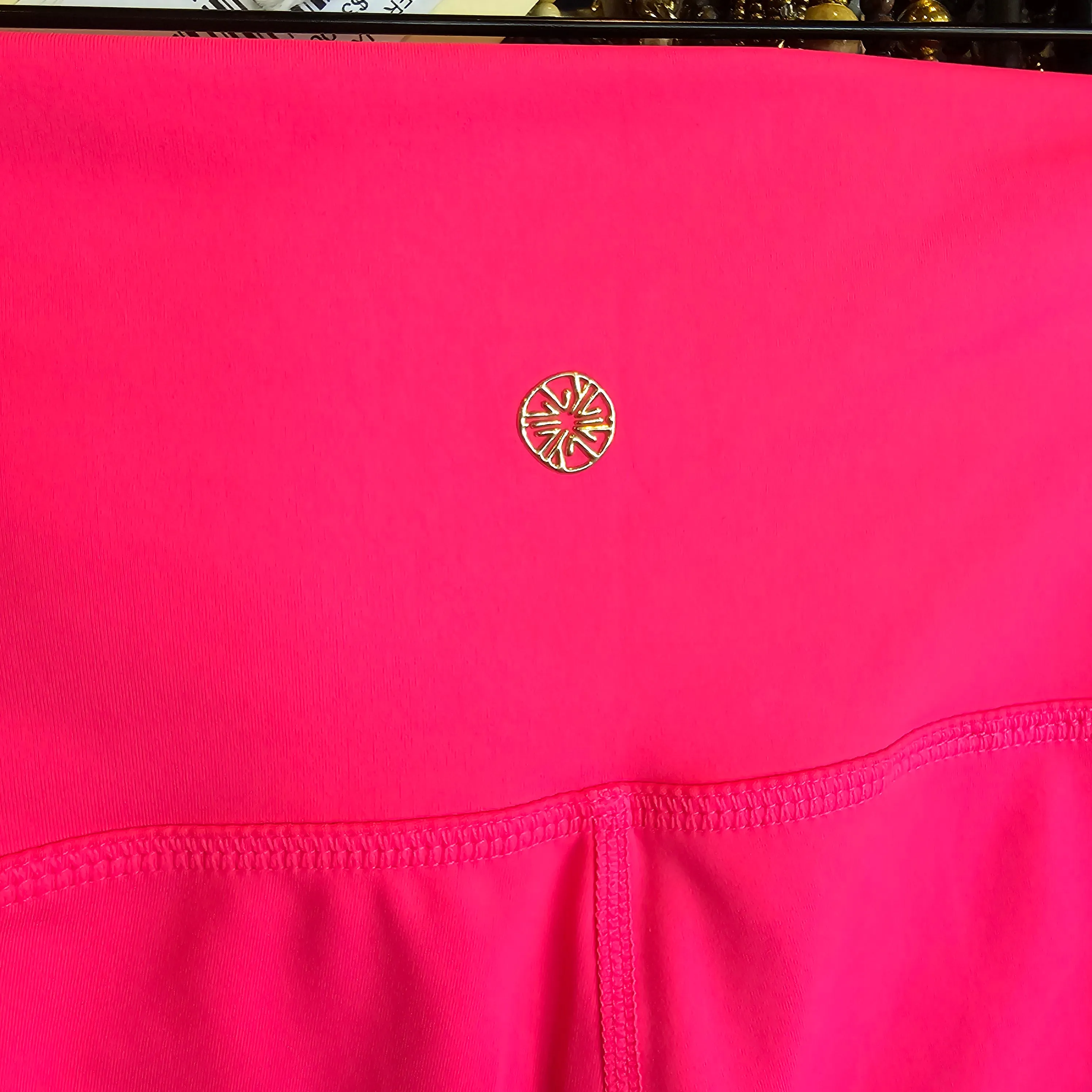 LILLY PULITZER LUXLETIC Hot Pink Leggings XL