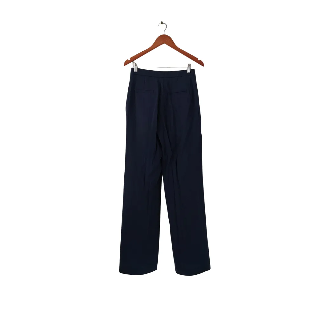 Mango Blue Wide-leg Pants | Pre Loved |