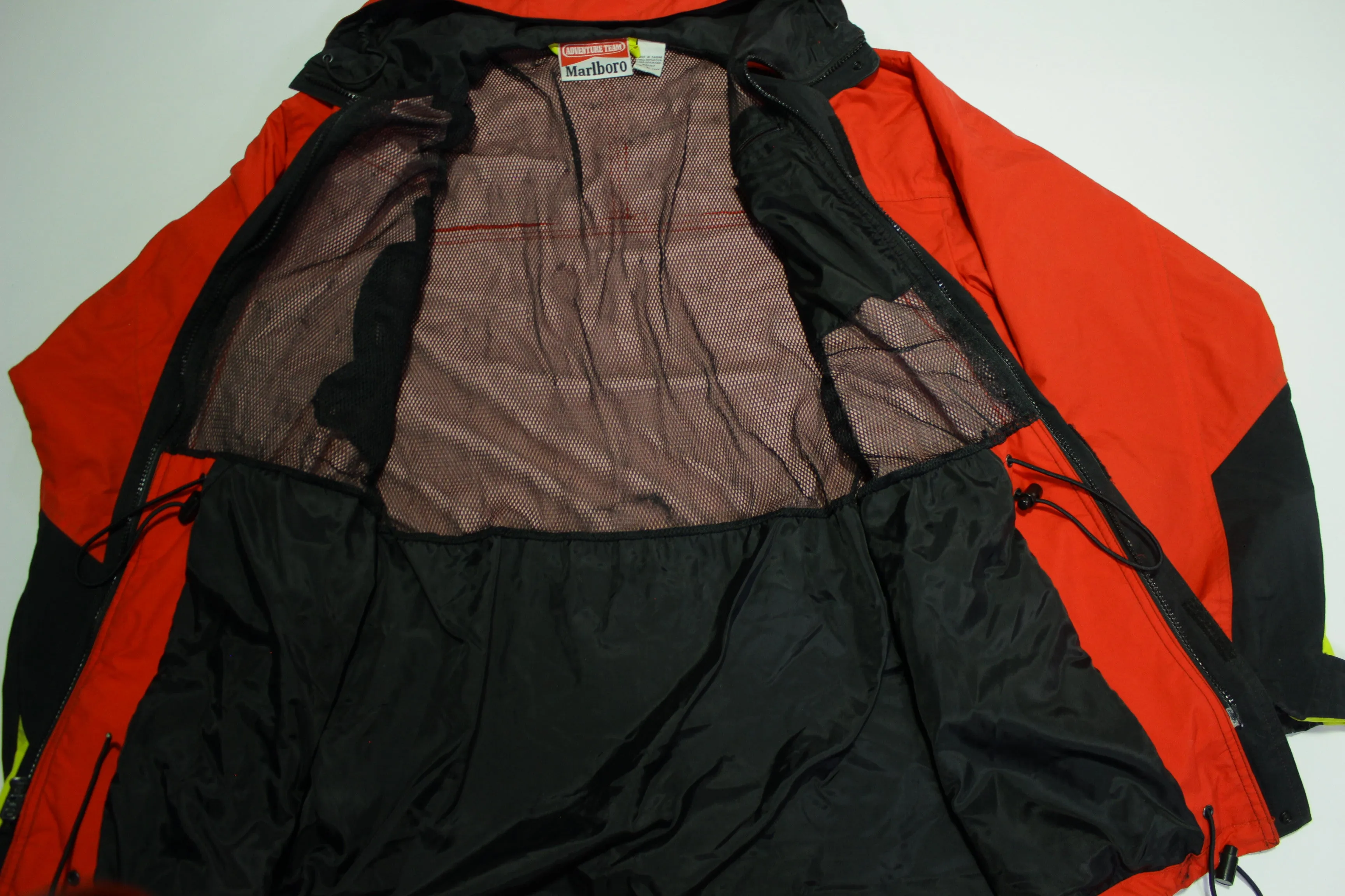 Marlboro Adventure Team Vintage 90's Windbreaker Parka Cigarette Jacket