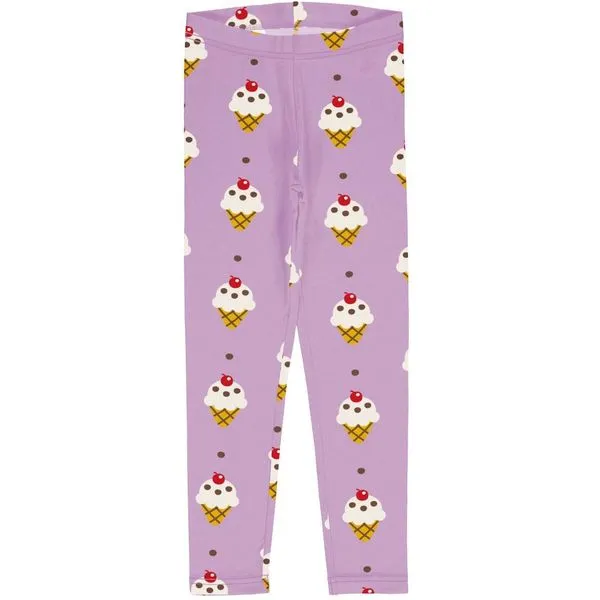 Maxomorra Ice Cream Organic Cotton Leggings