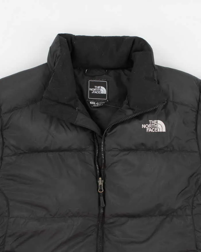 Men's Black The North Face Zip Up Puffer Jacket - L