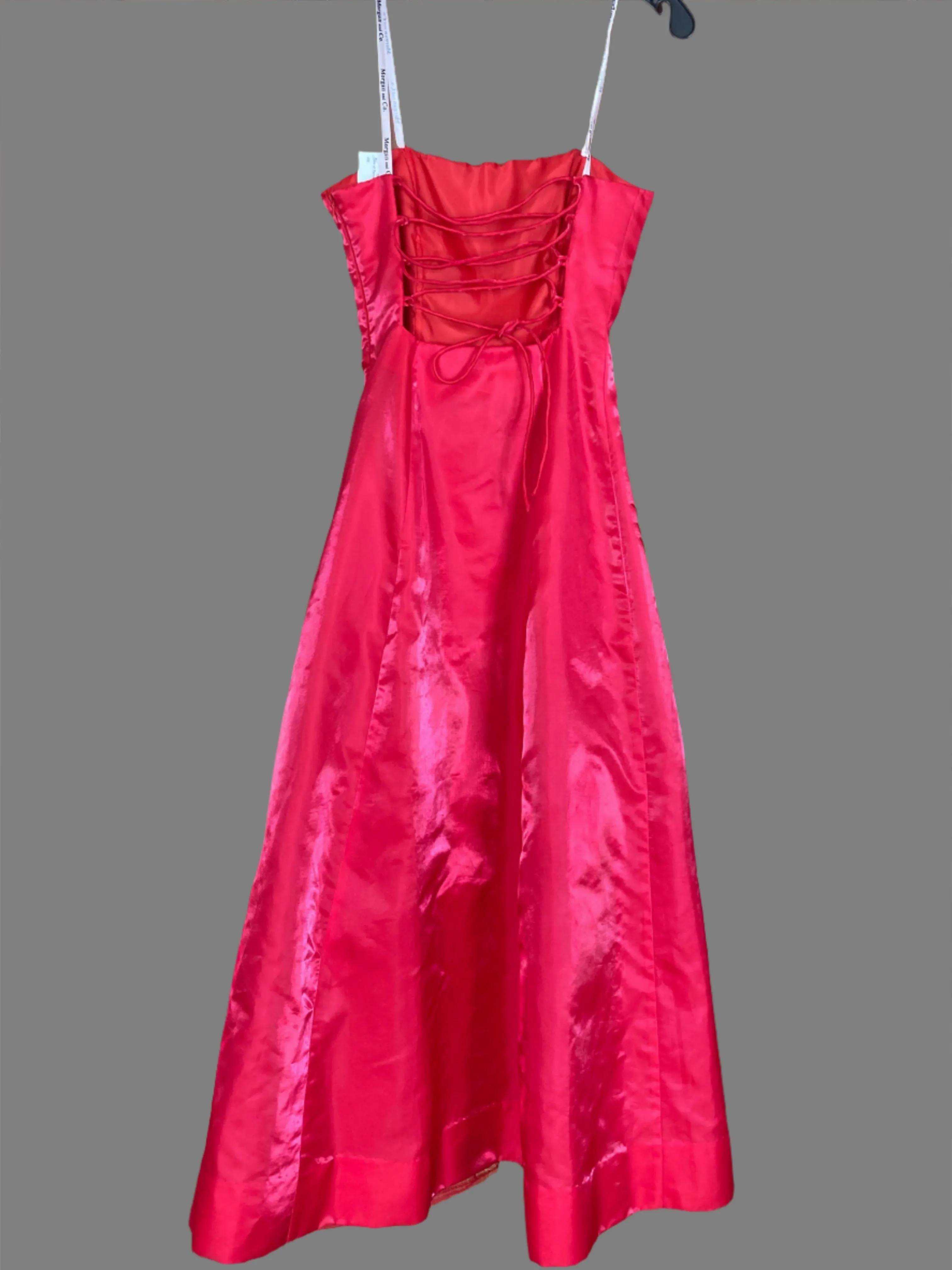 Morgan and Company - Strapless Red Ladies Prom Dress size 5/6