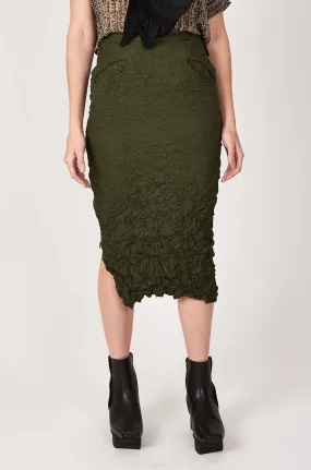 Moth Convertible Column Skirt | Olive