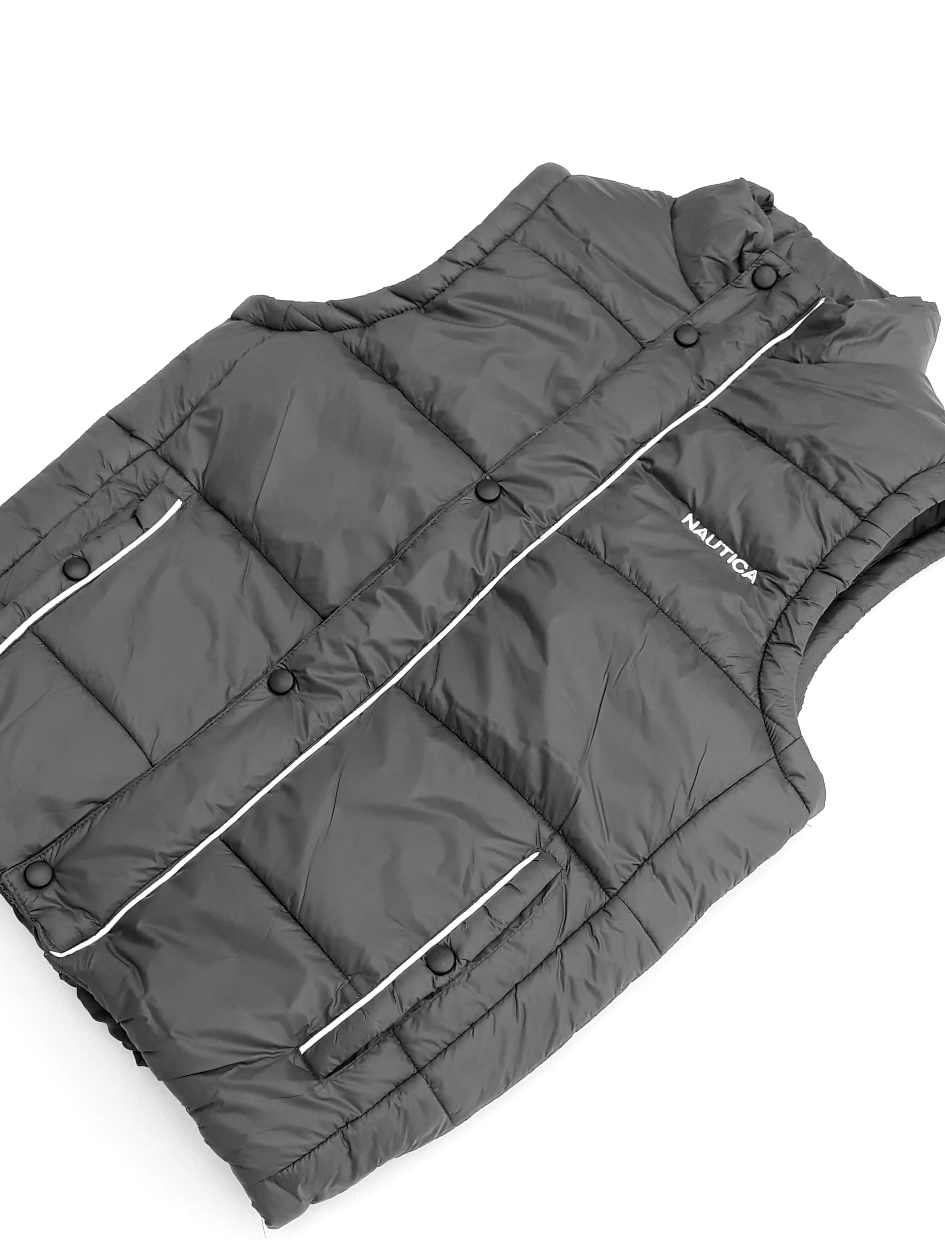 NA - Men 'Grey' Quilted Puffer Gilet NA629