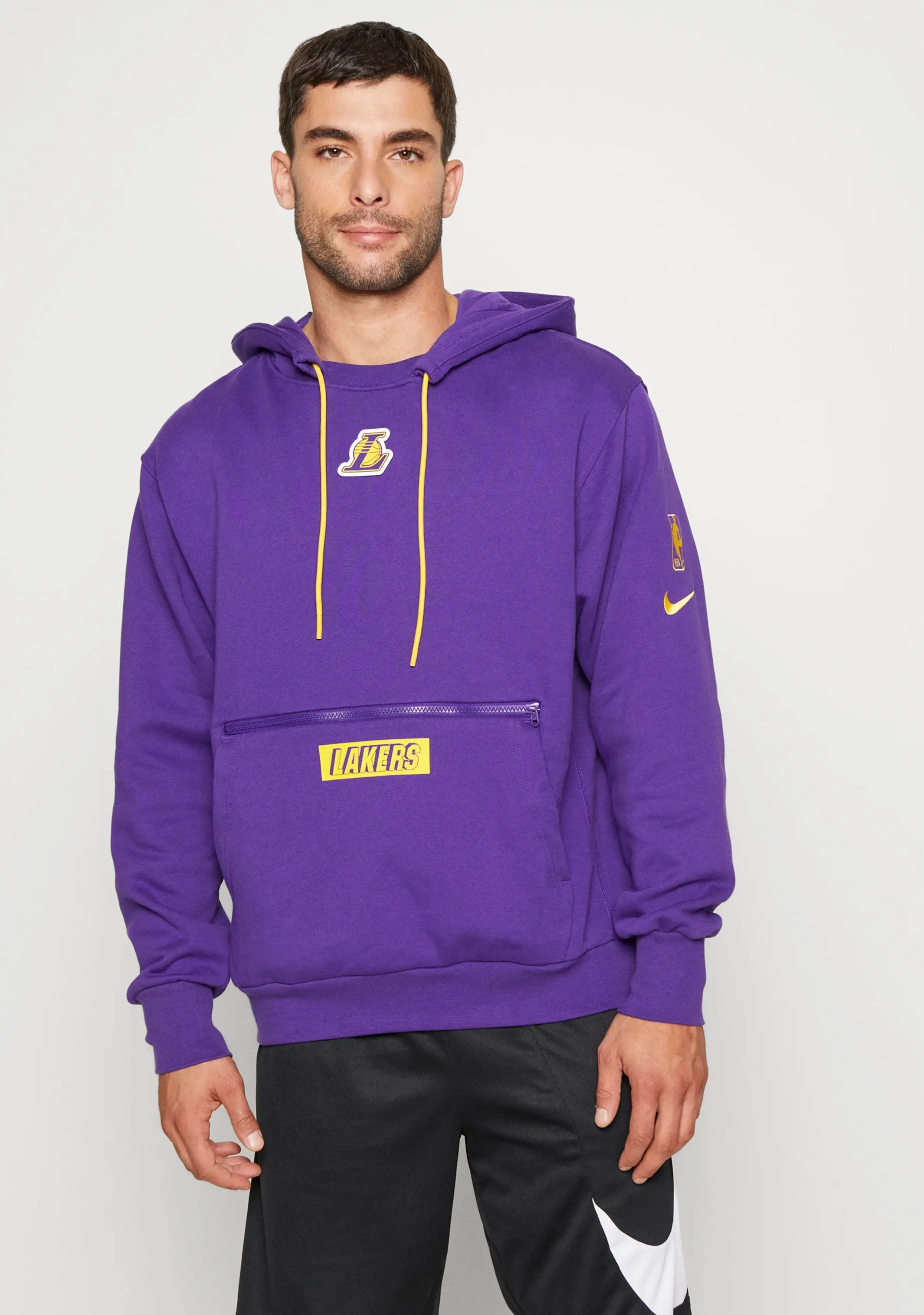 Nike Mens LA Lakers Court-side NBA Fleece Hoodie <br> DN4706 504