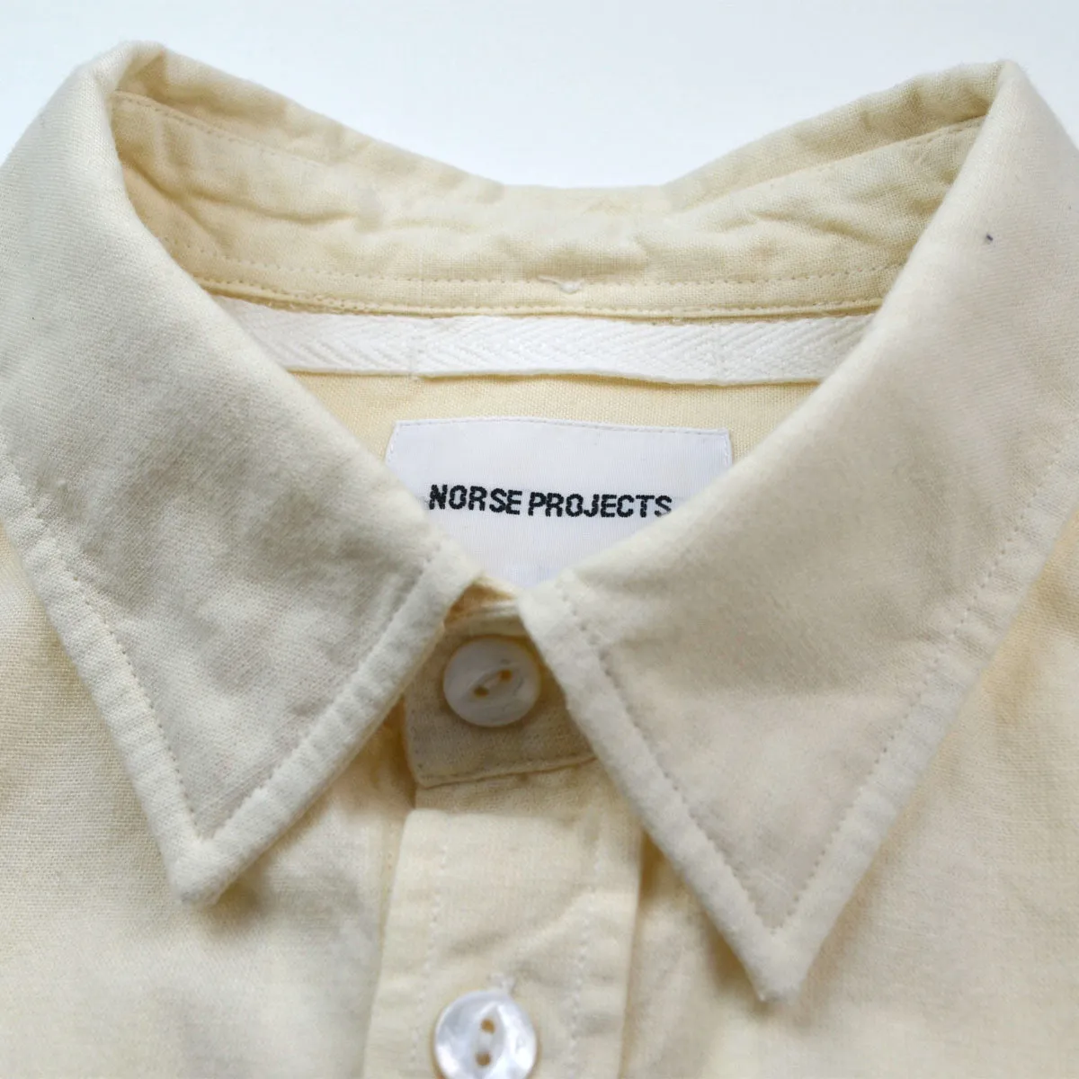 Norse Projects - Anton Chambray Shirt - Ecru