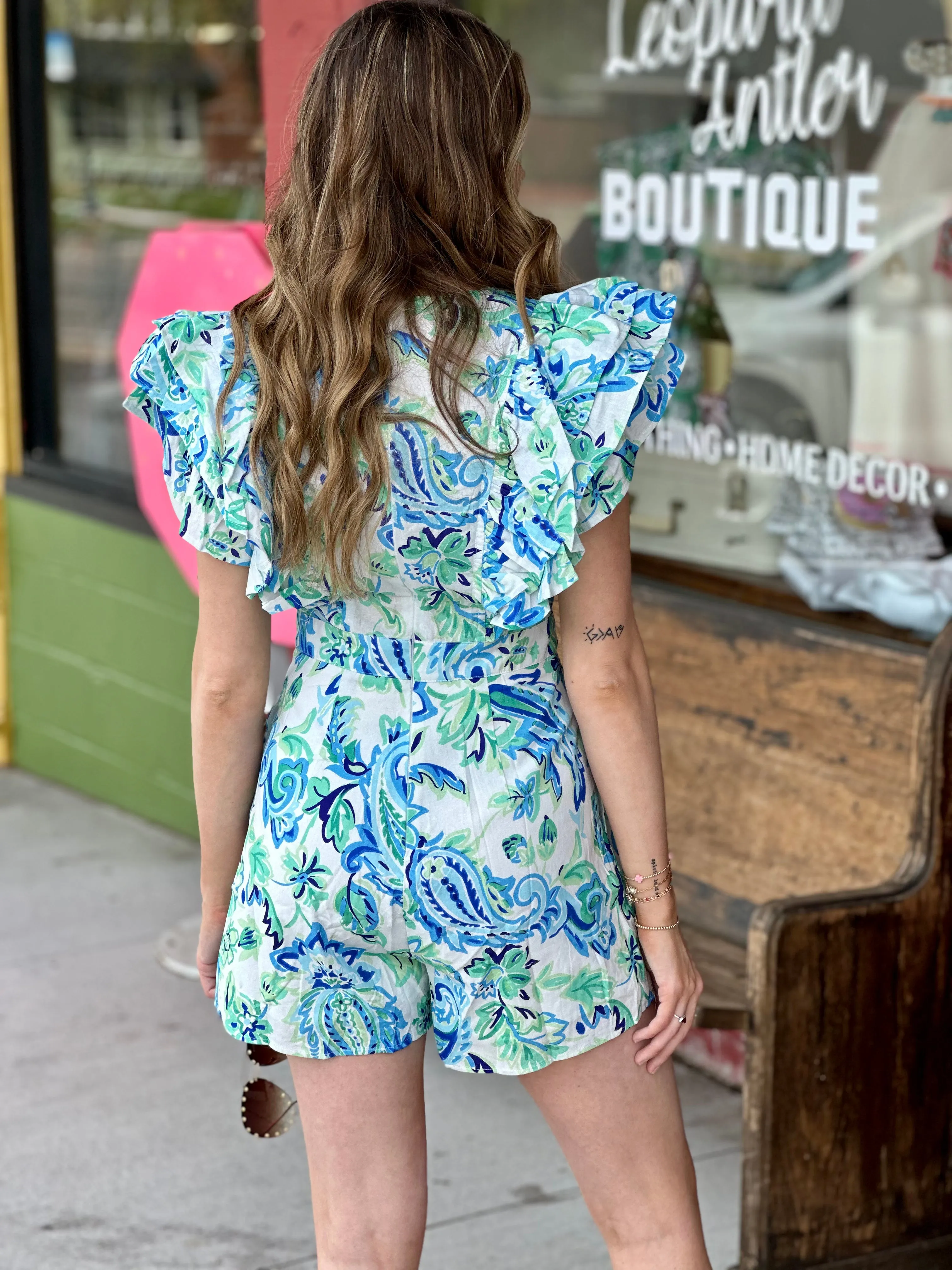 Ocean Breeze Romper