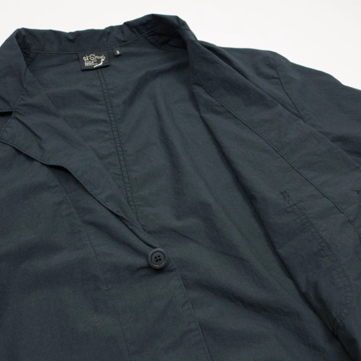 orSlow - Light Simple Work Jacket - Sumi Black