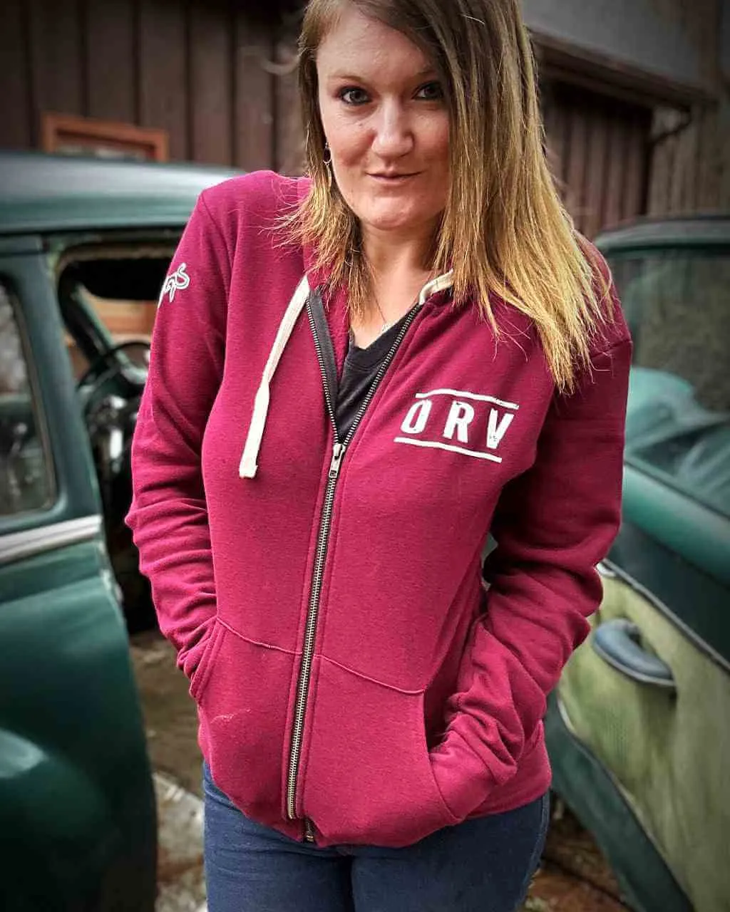 ORV Attitude Unisex Zip Hoodie