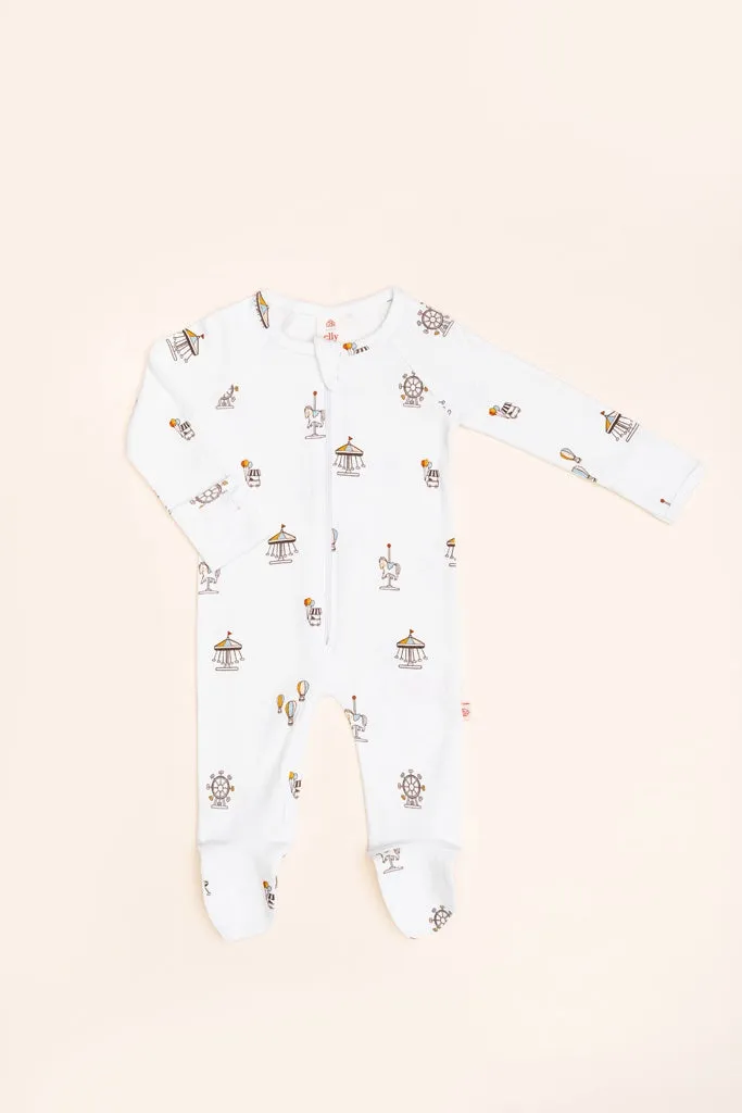 Raglan Sleepsuit - Theme Park