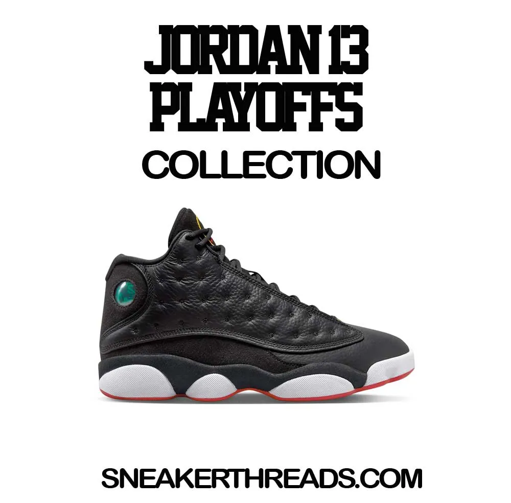 Retro 13 Playoff Shirt -  Bite Me - Black