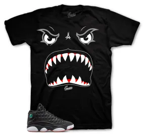 Retro 13 Playoff Shirt -  Bite Me - Black