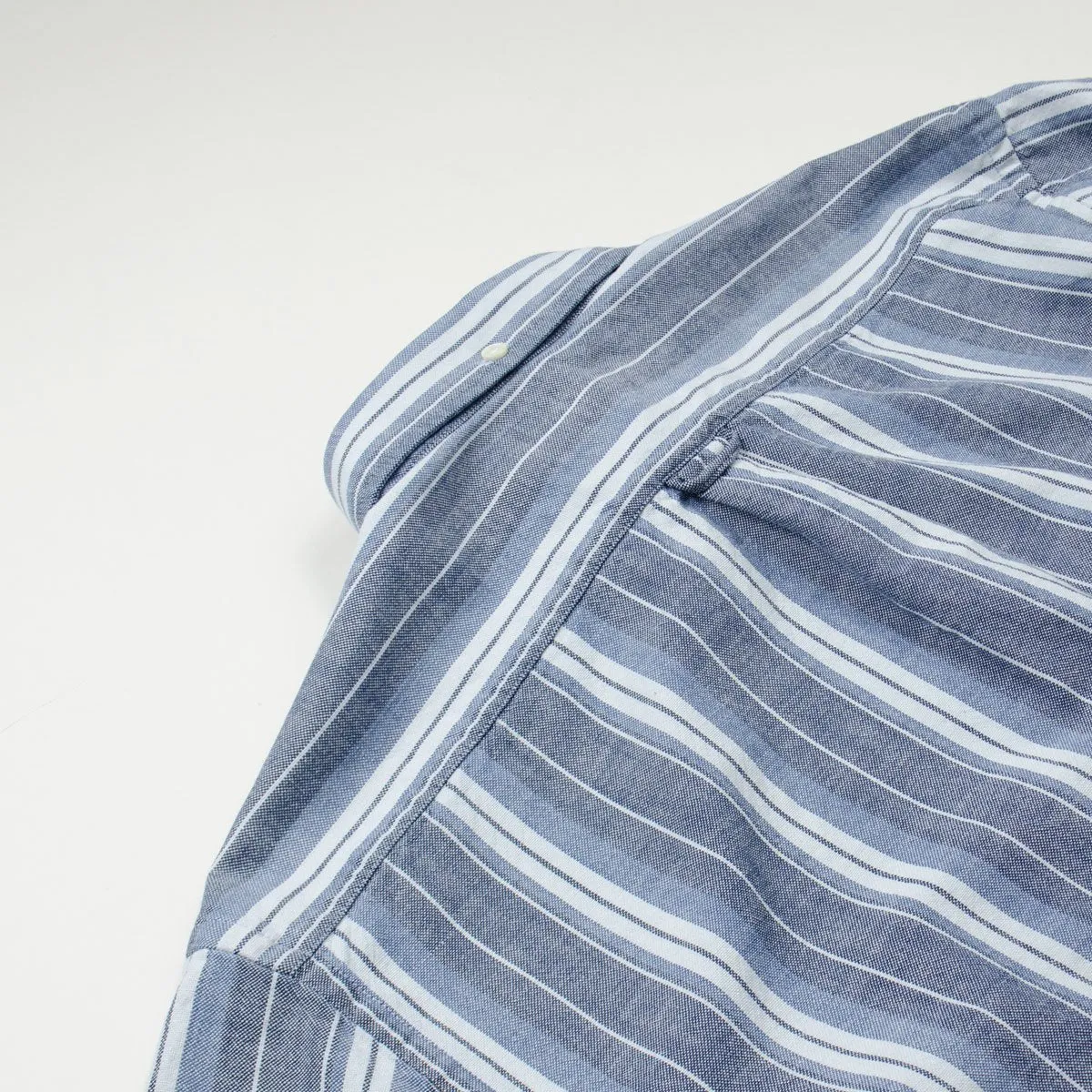 Schnayderman's - Oxford Indigo Stripe Shirt - Blue & White