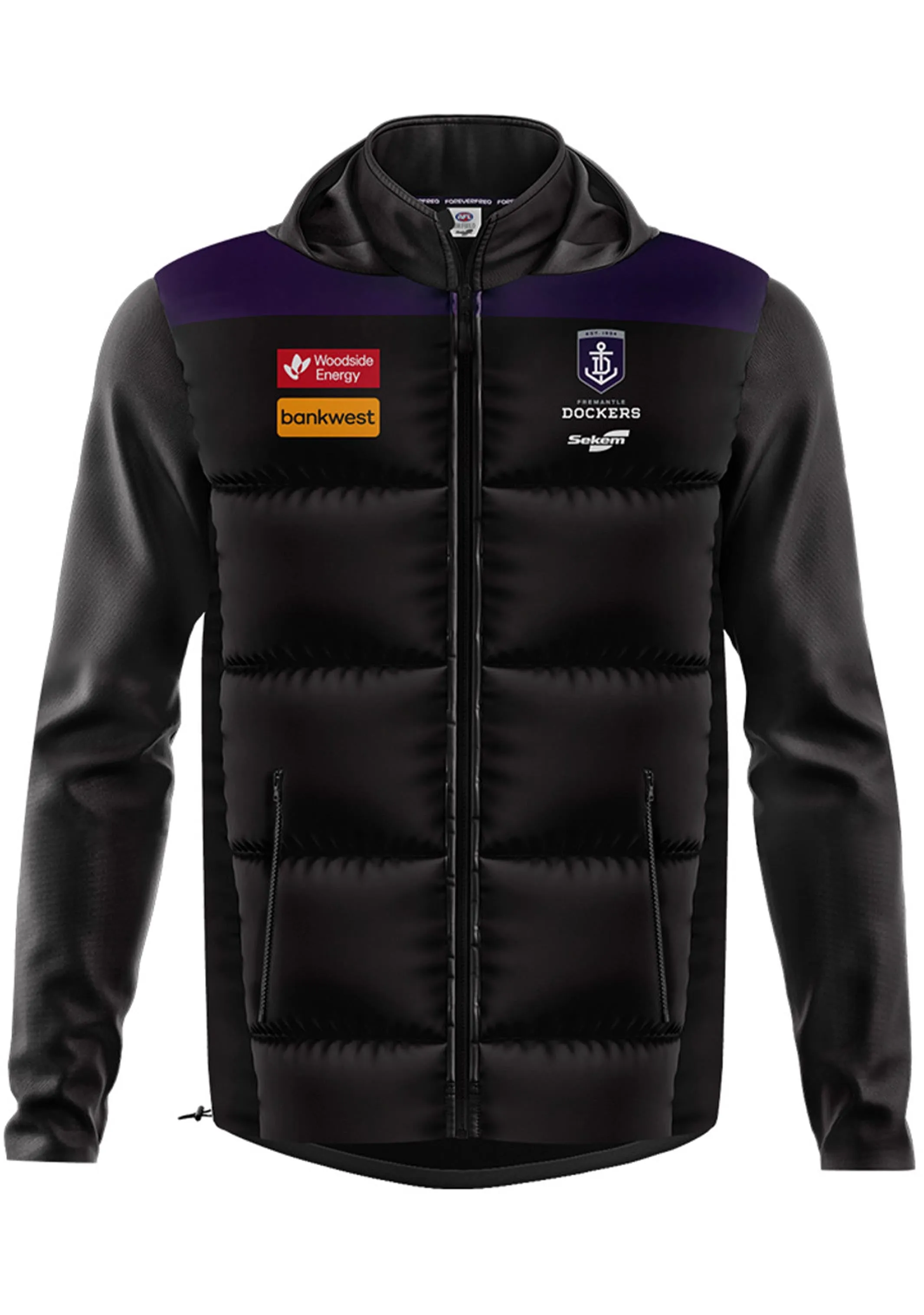 Sekem Fremantle Dockers 2023  Mens Padded Jacket <br> 93F216MX12