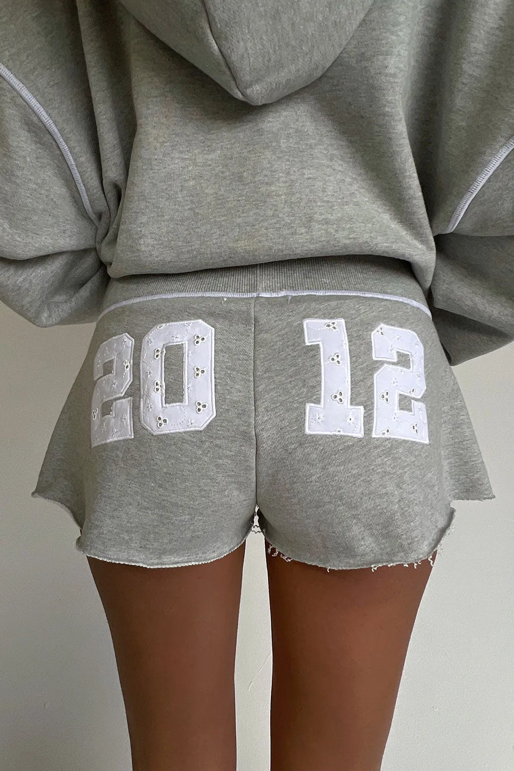 Slumber Short - Heather Grey