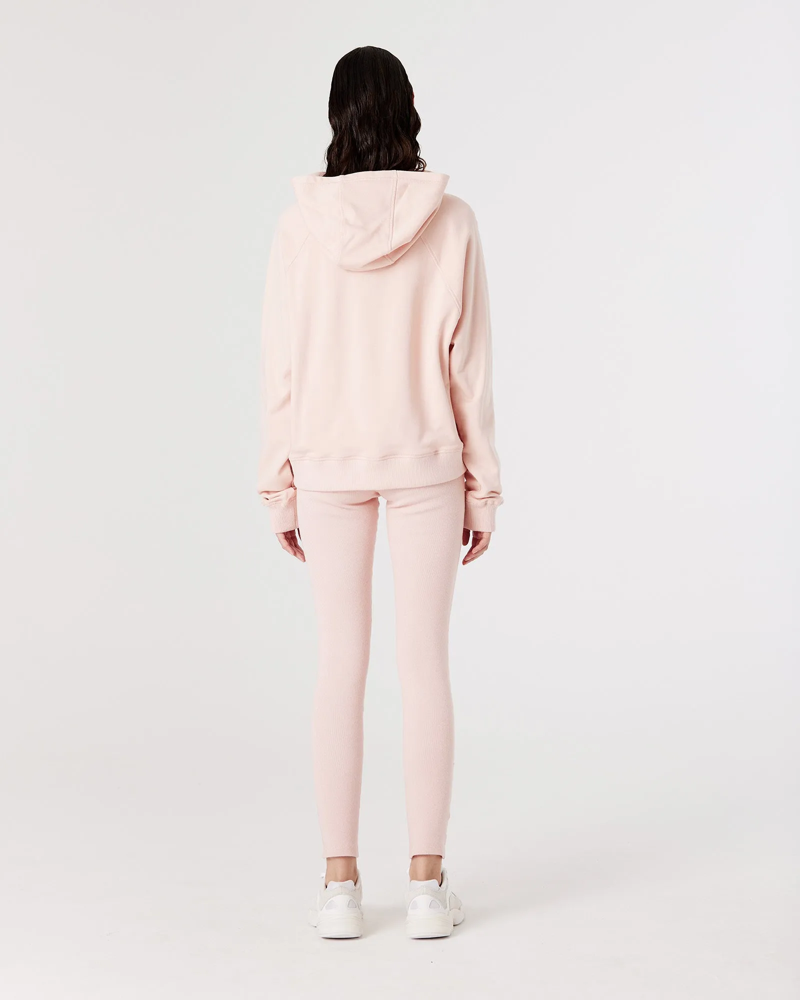 SPORTS HOODIE - PEACH PINK