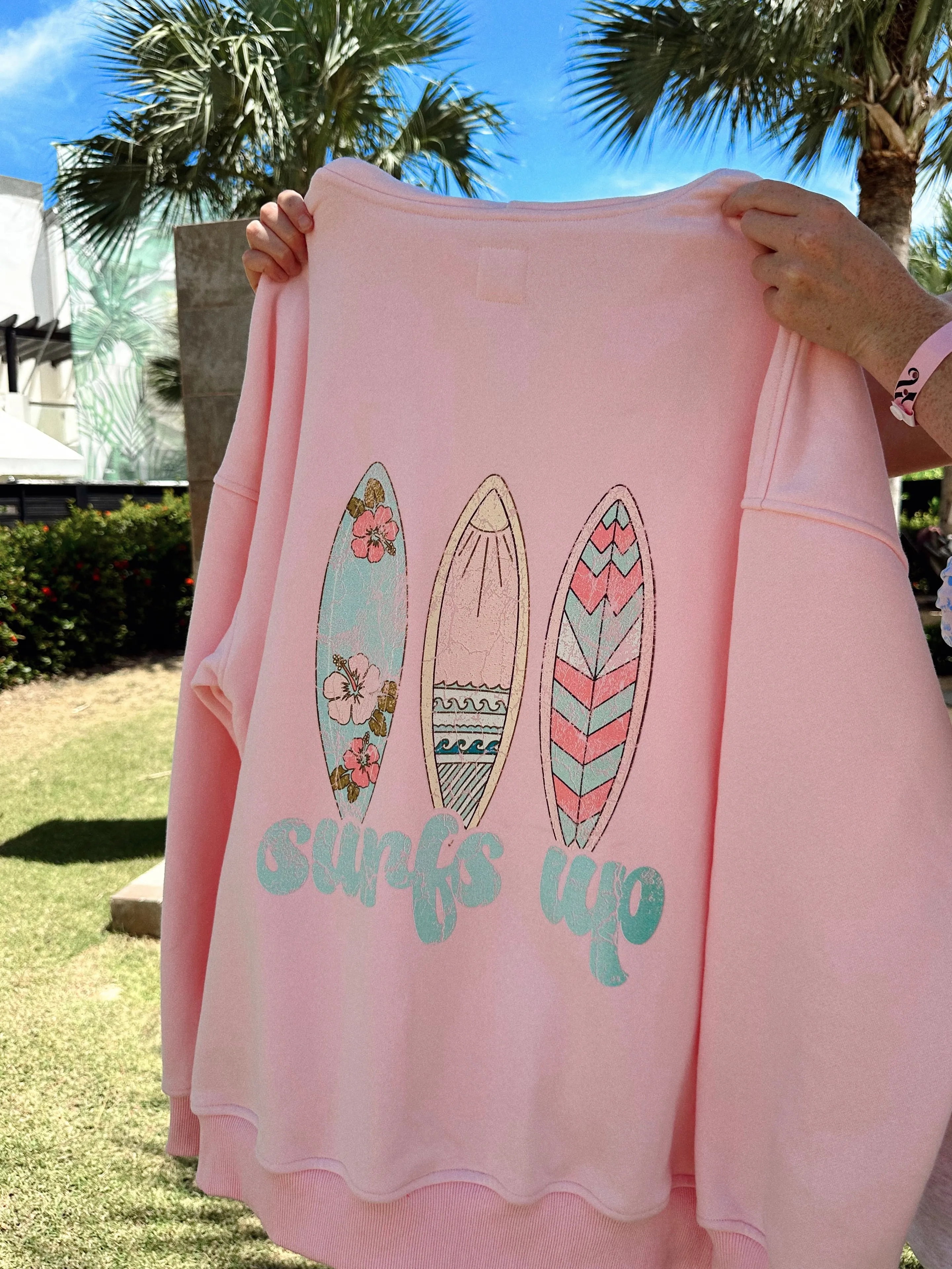 SURFS UP ZIP-UP HOODIE