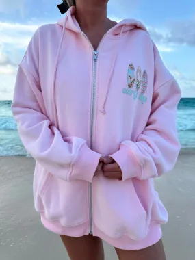 SURFS UP ZIP-UP HOODIE