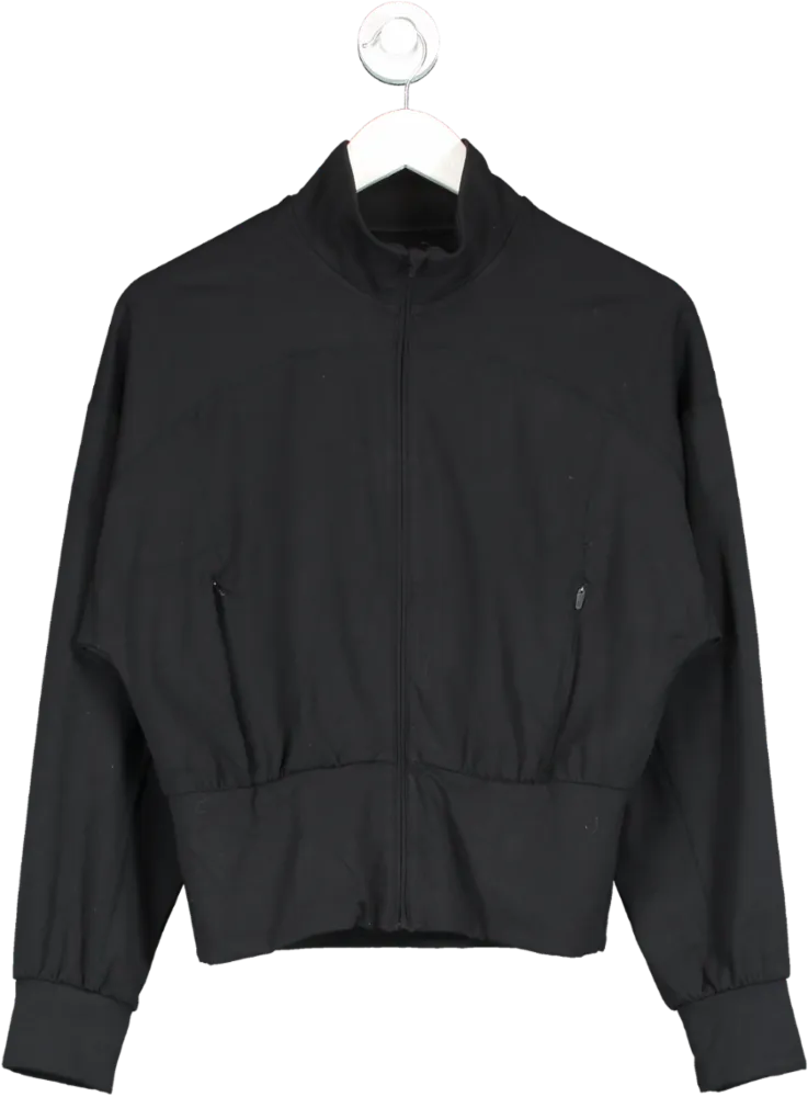 Sweaty Betty Black Zip Through Jacket UK S