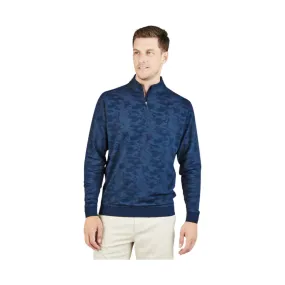 Tasc Men's Cloud French Terry Quarter Zip - Navy Camo