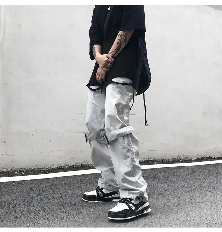 TECHNICAL PANTS - BLACK/ LIGHT GREY