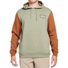 Throttle Blocked Pullover Fleece Hoodie