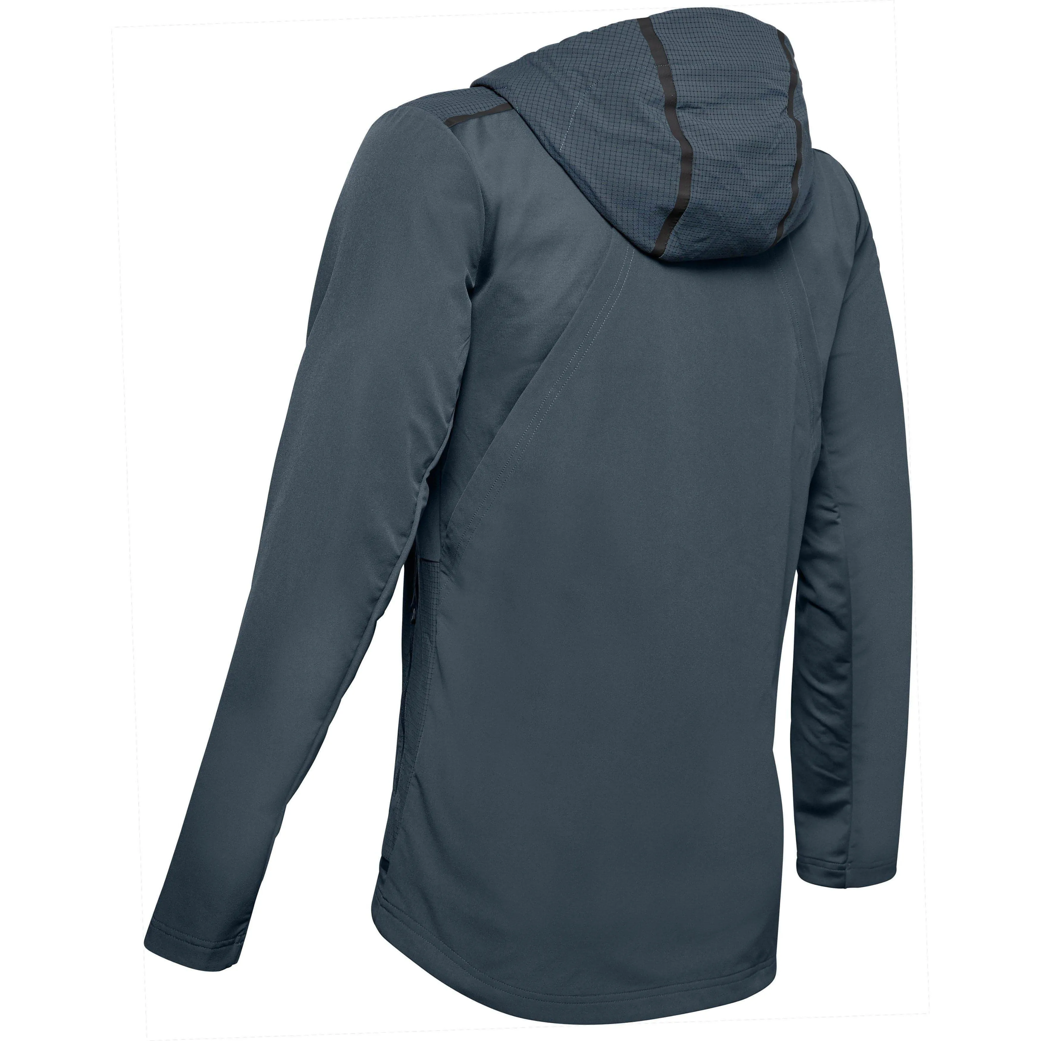 Under Armour Mens Perpetual Running Jacket - Stylish Grey Lightweight Performance Outerwear