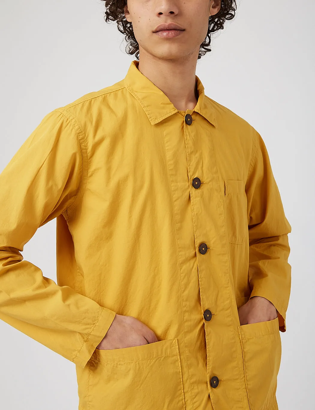 Universal Works Bakers Overshirt - Gold