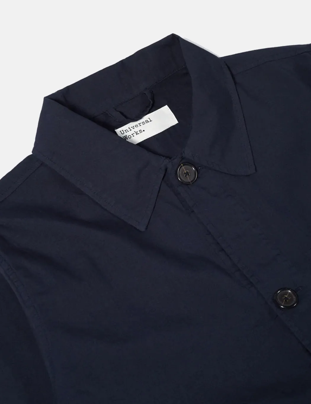 Universal Works Field Jacket (Summer Fine Canvas) - Navy Blue