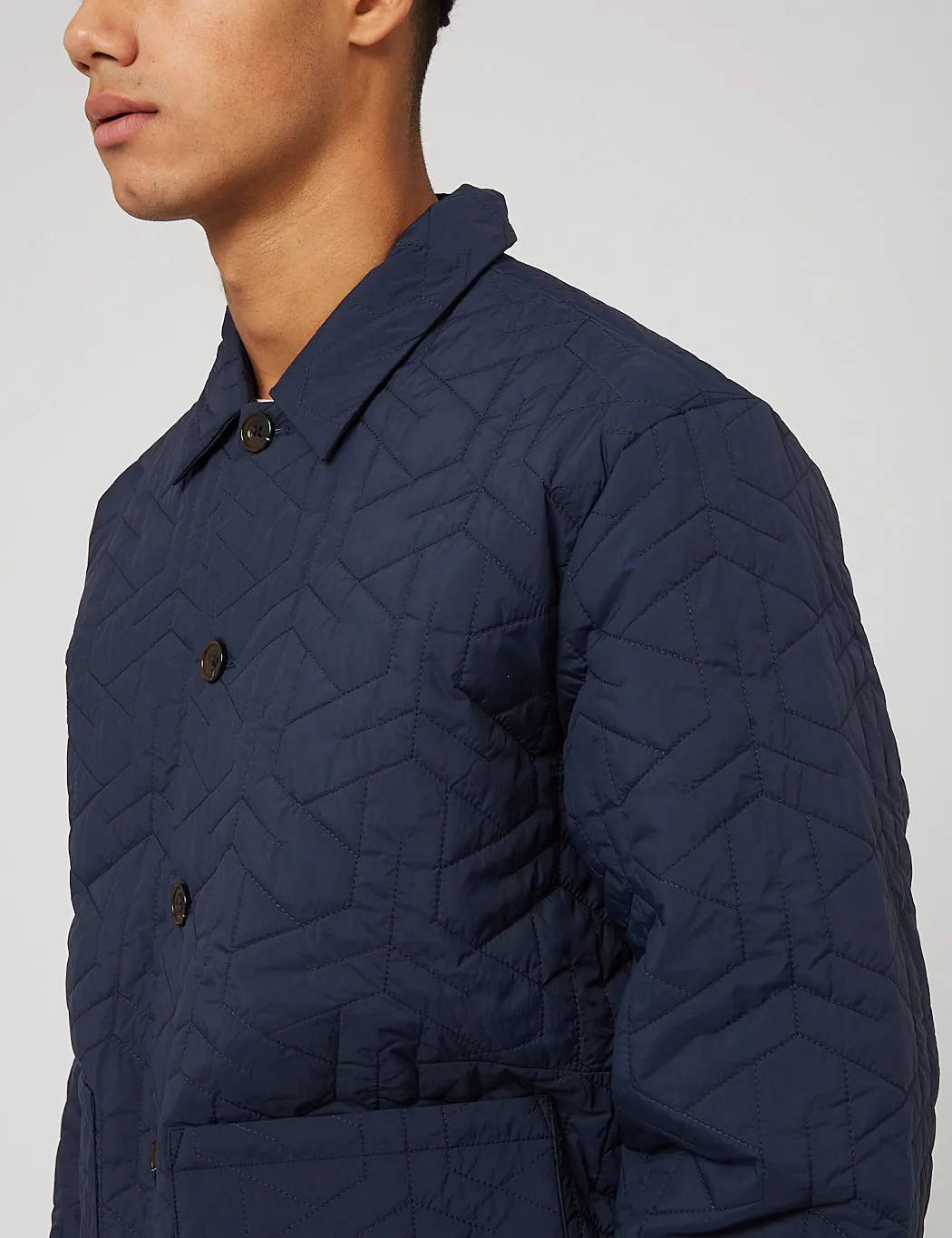 Universal Works Travail Jacket - Dark Navy Blue