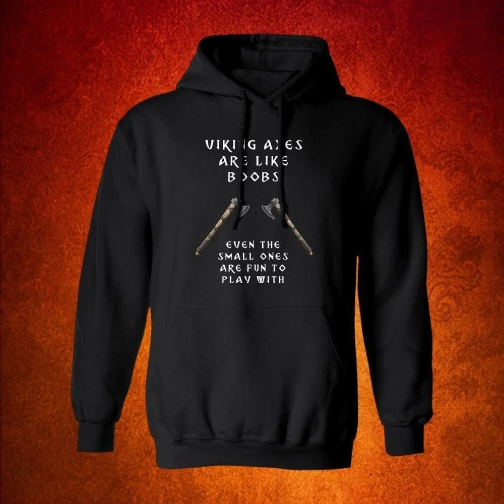 Viking Axes Black Hoodie