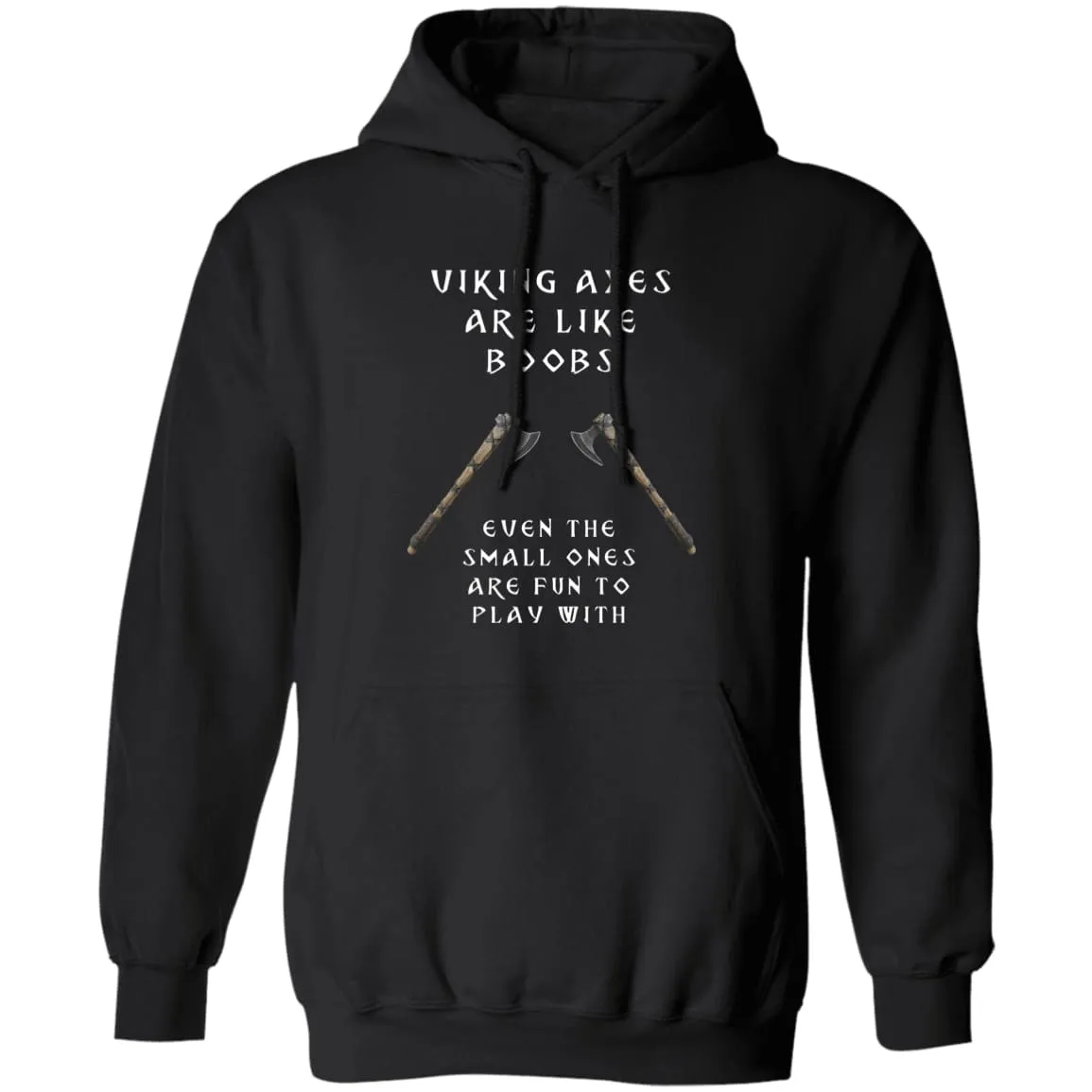 Viking Axes Black Hoodie