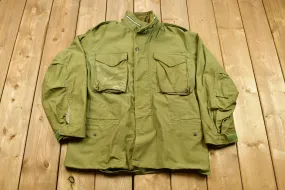 Vintage 1950s Military Army Green Jacket / 1950s Military Clothing / US Army Green / Streetwear Fashion / Army Jacket Shirt / True Vintage