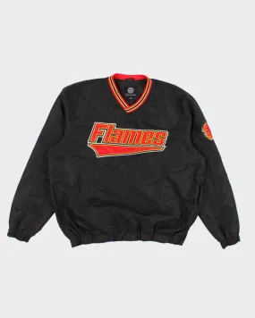 Vintage Men's Calgary Flames Track Jacket - L