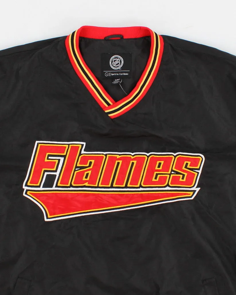 Vintage Men's Calgary Flames Track Jacket - L