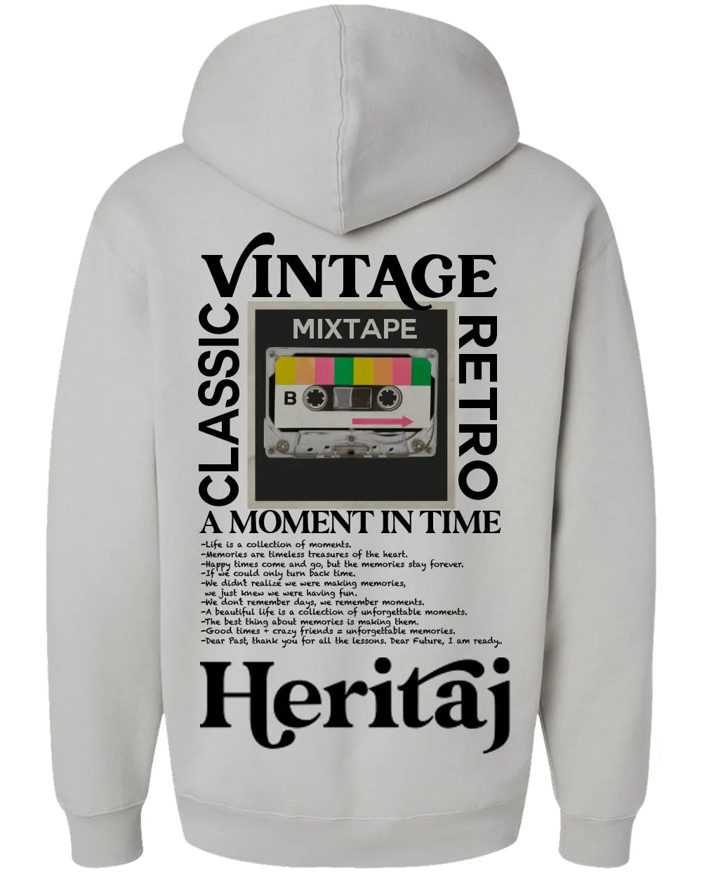 VINTAGE-(Unisex Heavyweight Hoodie)