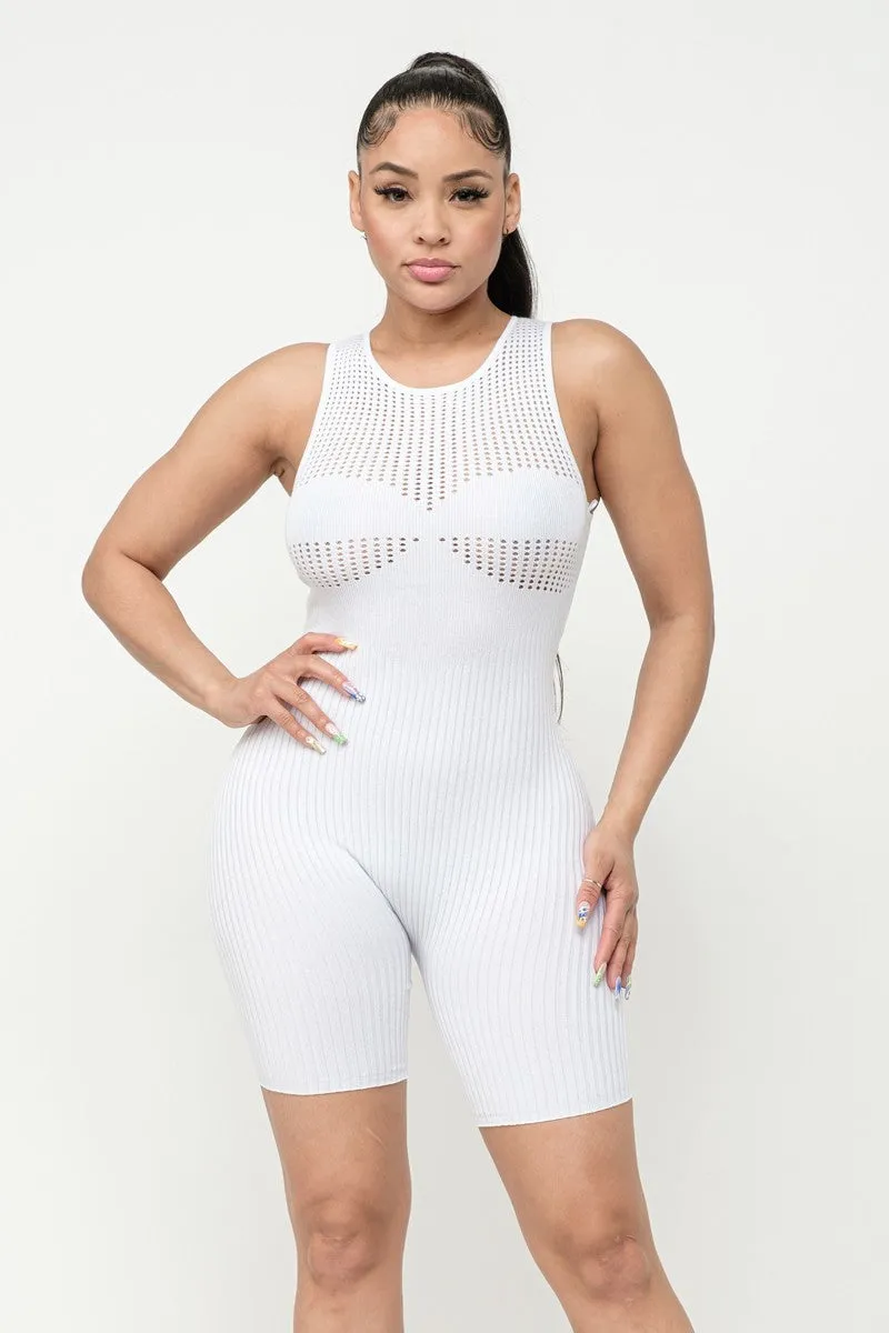 Wholesale Pointelle Stitch Romper