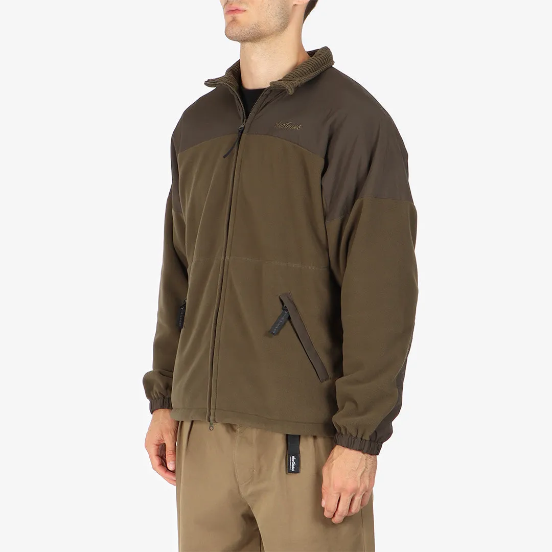 Mens Wild Things Polartec Fleece Zip-Up Jacket - Insulated, Lightweight Outdoor Layer