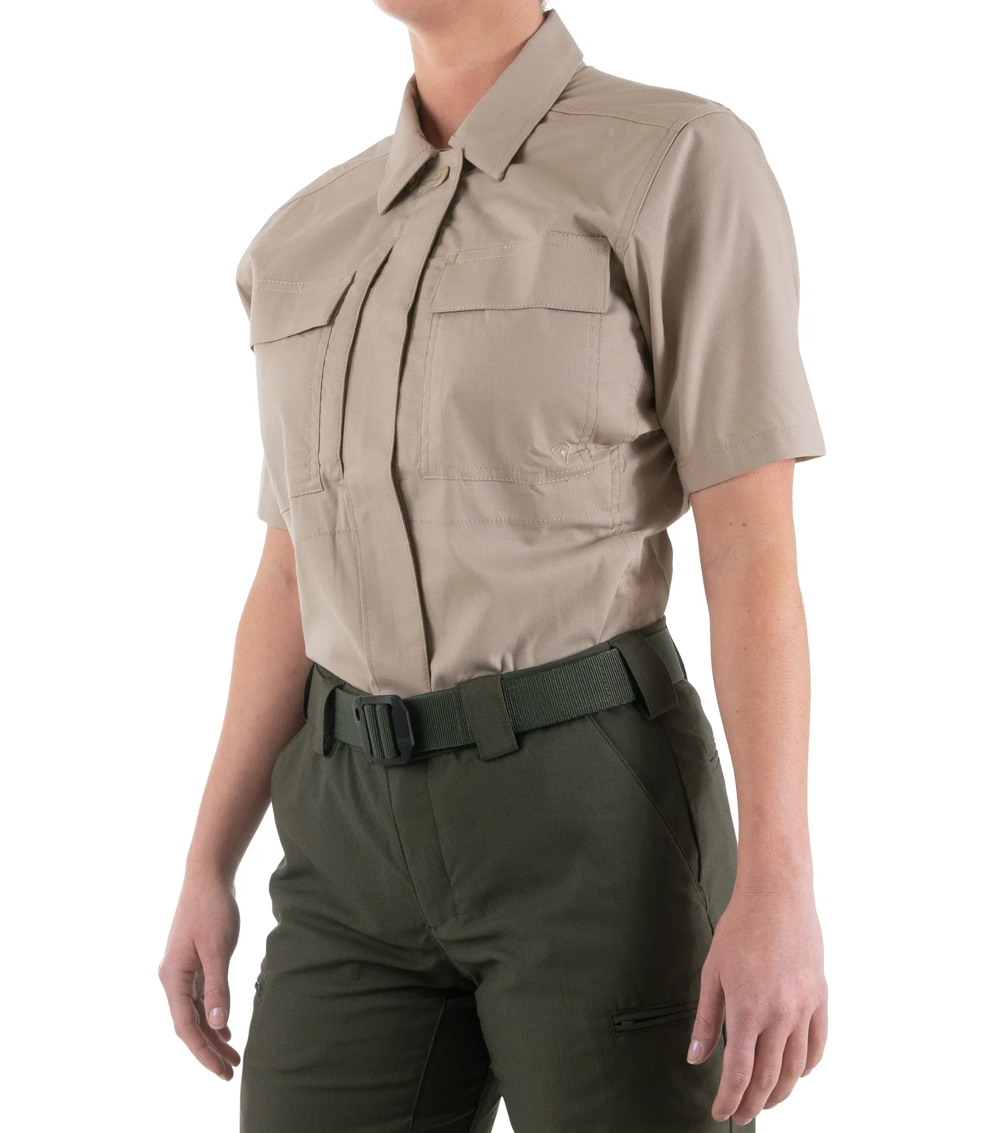 Women's V2 BDU Short Sleeve Shirt - Khaki