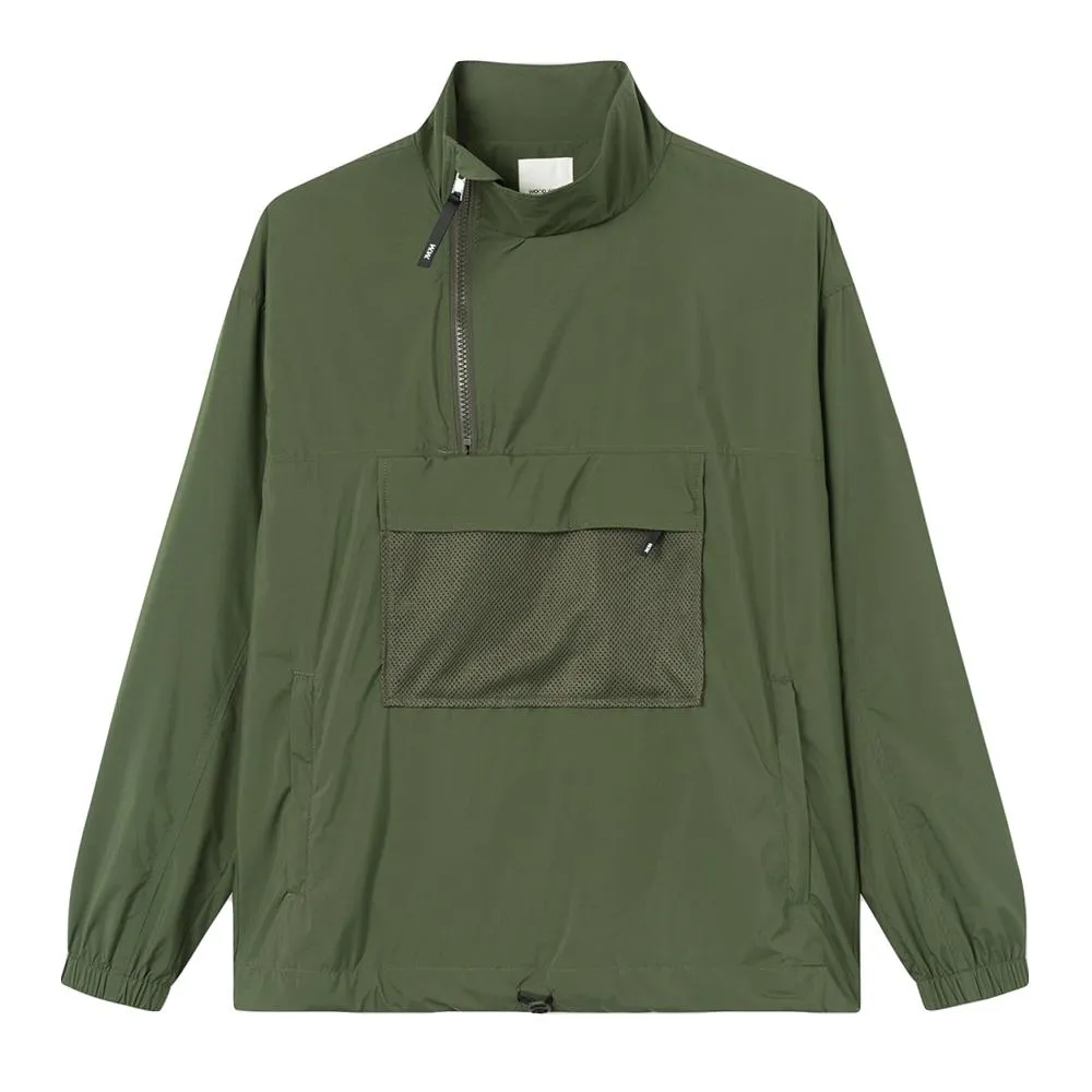 WOOD WOOD LENNY TRACK JACKET -OLIVE