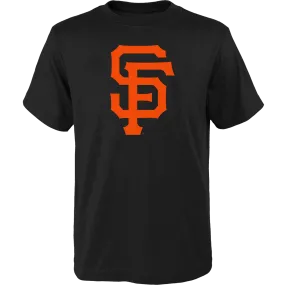 Youth Giants Primary Logo Short Sleeve Tee