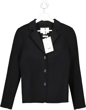 ZARA Black Narciso Rodriguez 100% Wool Jacket UK S